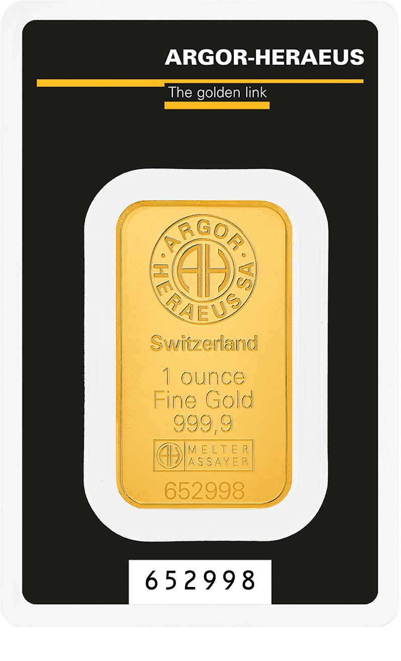1 oz guldtacka- 31,1gr goldbar